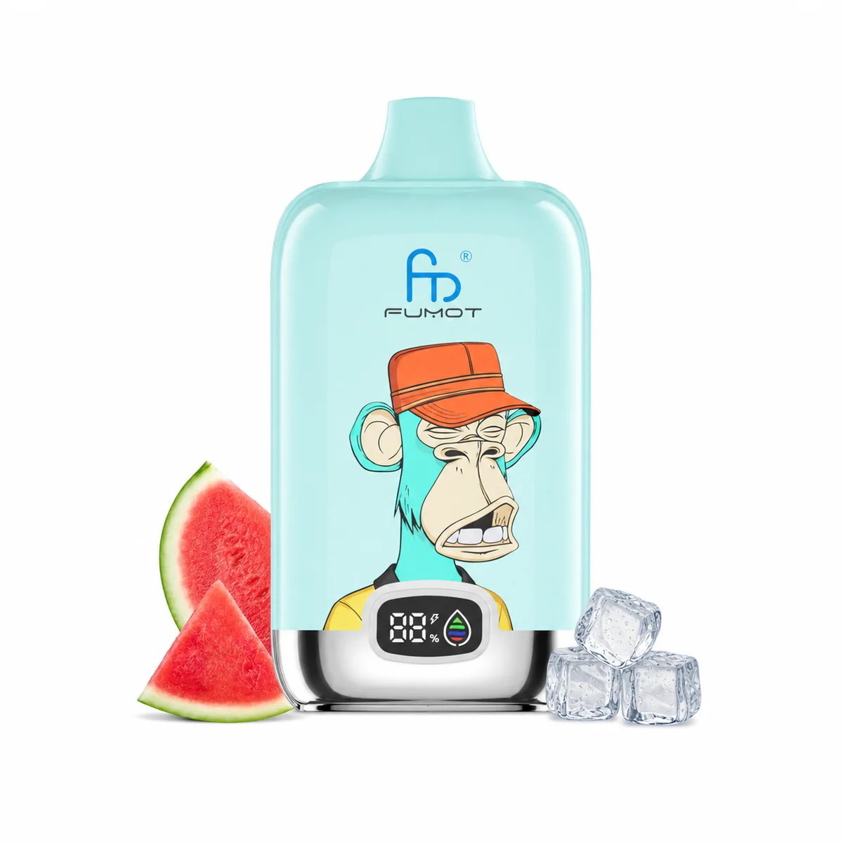 Fumot Digital Box 12000 Lush Ice – Einweg-Vape, Produktansicht