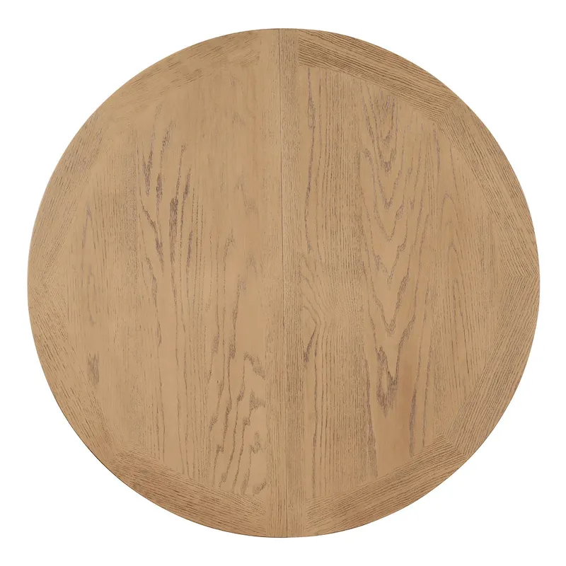 54 Farmhouse Oval Extendable Dining Table - N/A