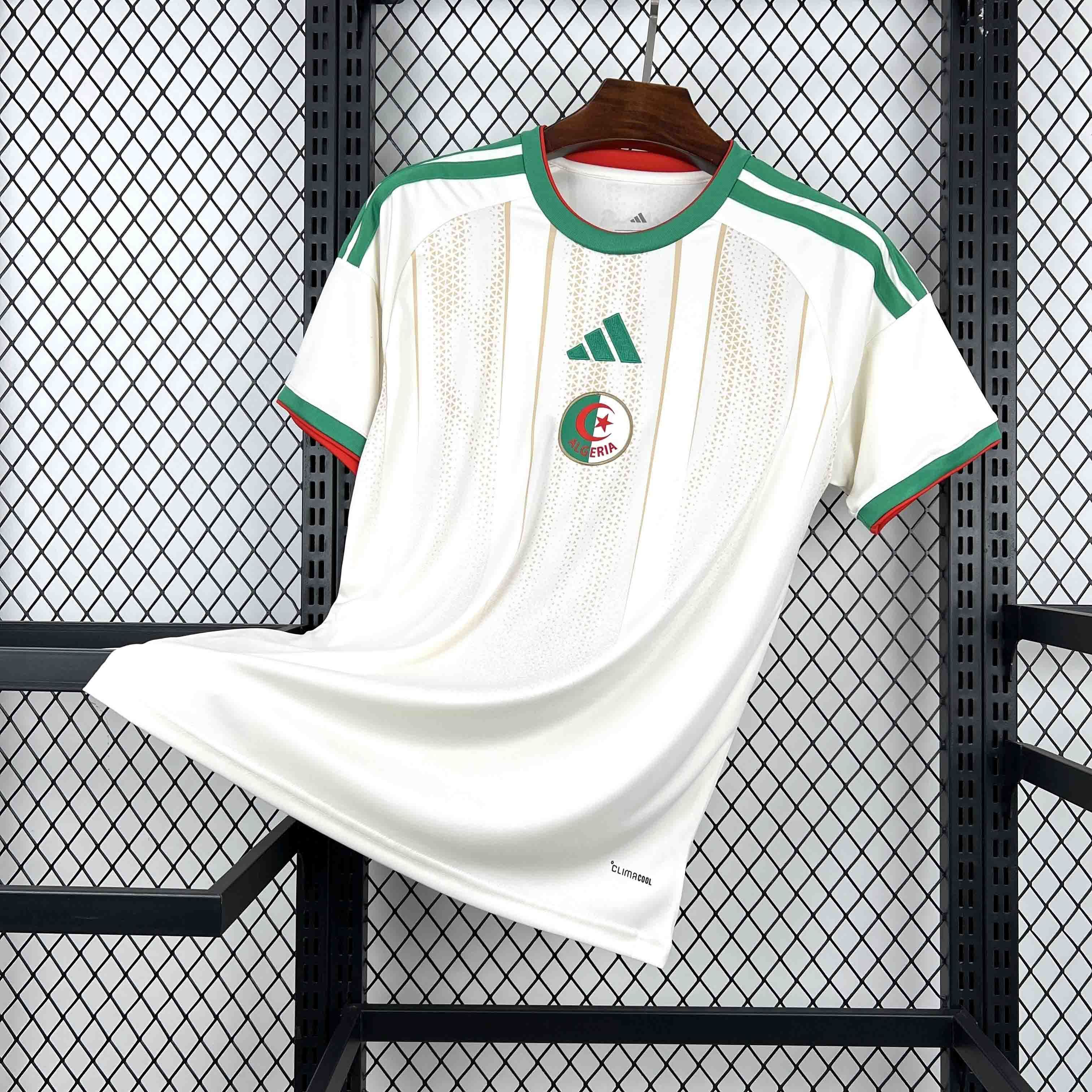 Maillot Algérie Domicile Blanc CAN 2025-26