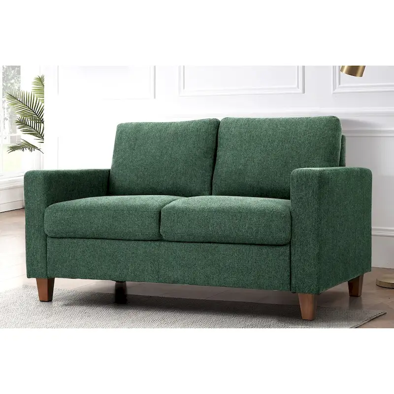 55 In Transitional Upholstered Living Room Loveseat