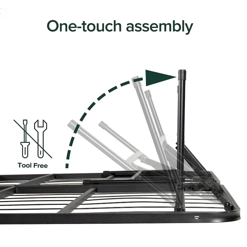 Priage by ZINUS 14 Inch SmartBase Tool-Free Assembly Mattress Foundation