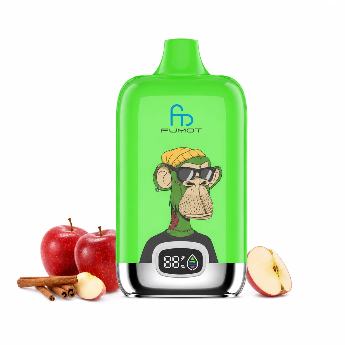 Fumot Digital Box 12000 Apple Cinnamon – Einweg-Vape, Produktansicht