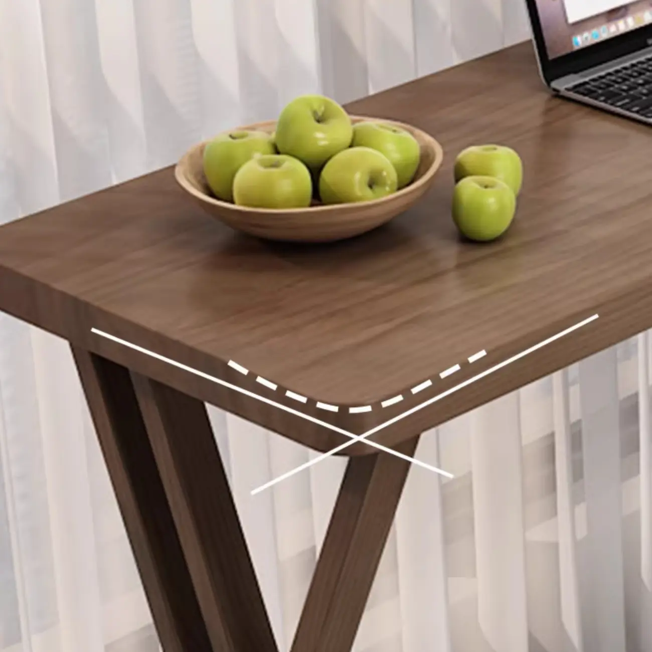 Smooth Brown Wooden Free Foam Bar Tables