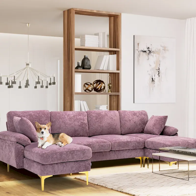 Kata 115 Sectional Sofa with Ottman