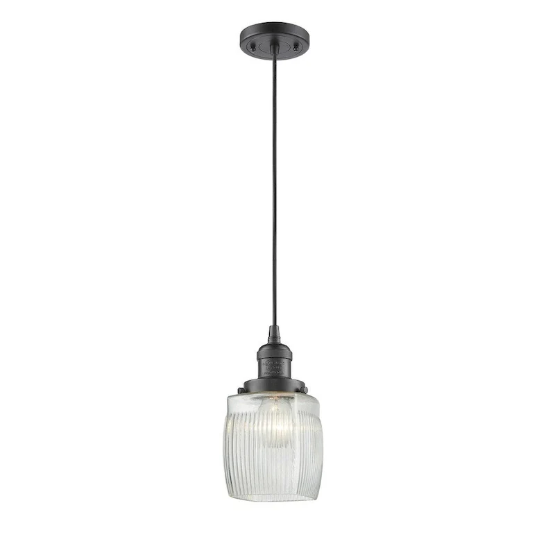 Innovations Lighting Colton Single Light 6  Wide Mini Pendant with