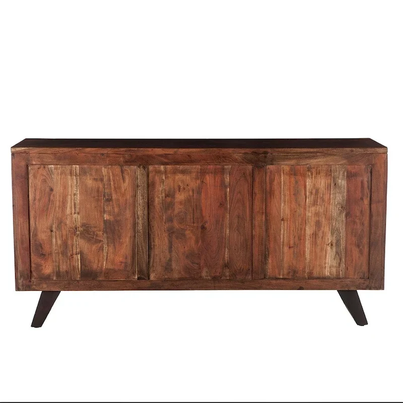 Nottingham 68-Inch Acacia Wood Sideboard in Walnut Finish
