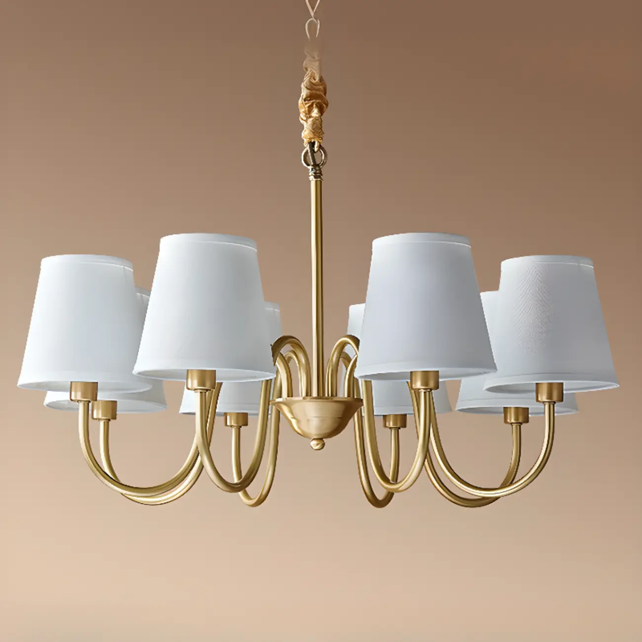 Elegant Modern Hanging Chandelier with Adaptive Height