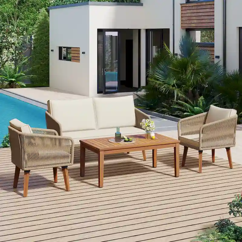 ZZ 4-Piece Patio Conversation Set