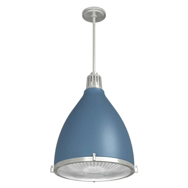 Hunter Bluff View Retro 16  3-Light Pendant - Kitchen Island, Dining Room, Entry - Mid-Century Modern, Industrial, Transitional