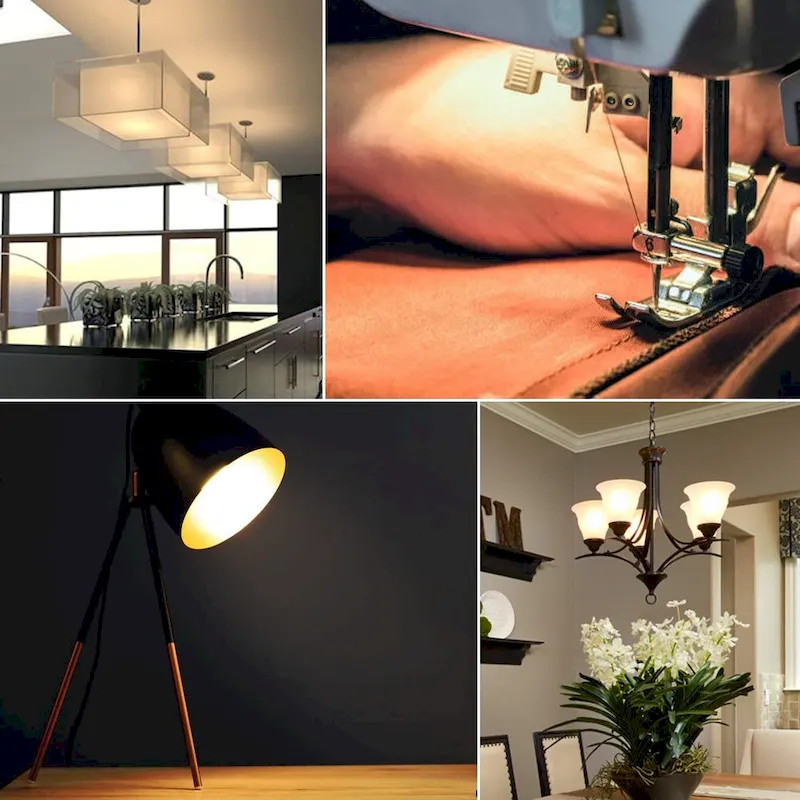 Luxrite BA15D LED Bulb, 3W 120V, 40W Equivalent, Double Contact Bayonet Light Bulb, Warm White, 200 Lumens (2-Pack)