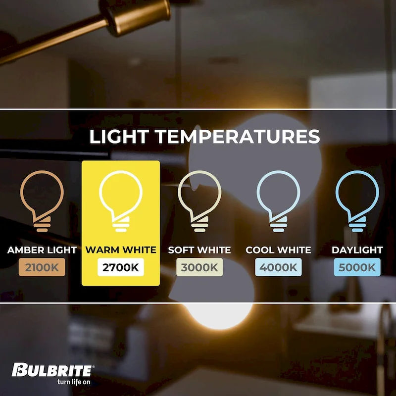Bulbrite LED Filament Pack of (4) 7 Watt Dimmable A19 Light Bulbs with Milky Finish and Medium (E26) Base - 2700K
