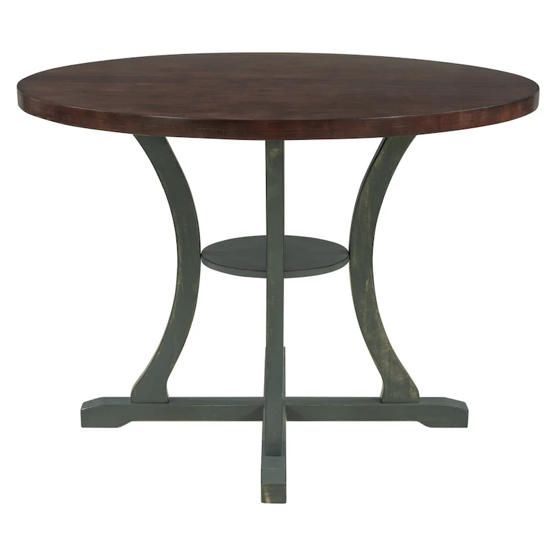 5-Piece Round Dining Table and Chair Set