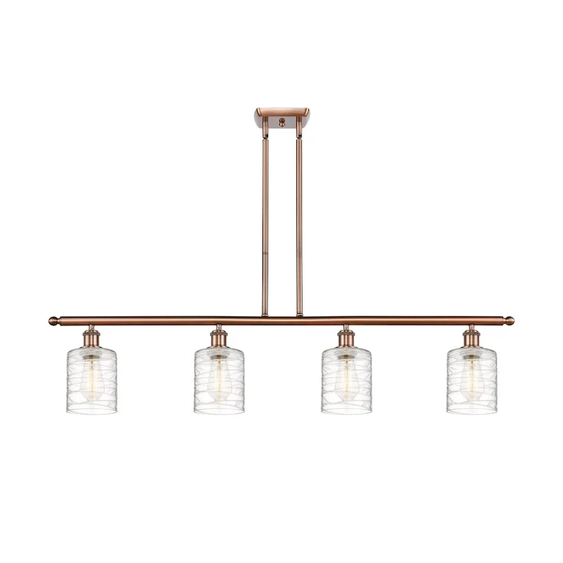 Innovations Lighting Ballston Cobbleskill - 4 Light 48  Island Light