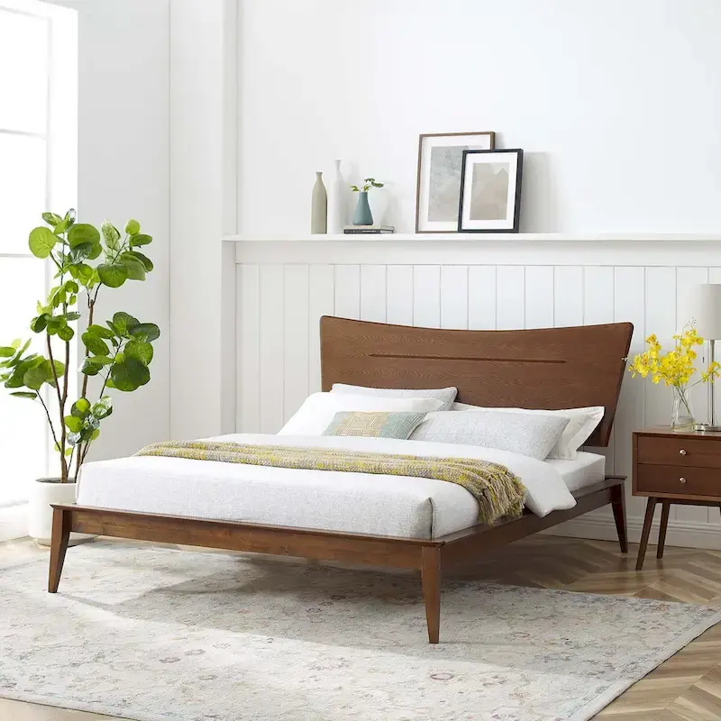 Astra Queen Wood Platform Bed