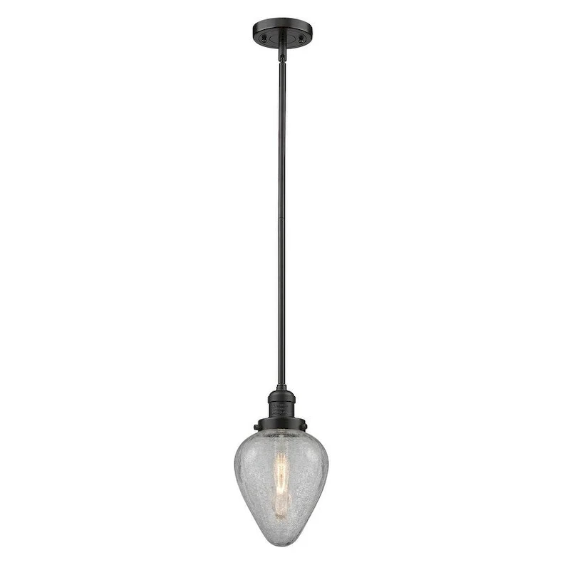 Innovations Lighting Geneseo Single Light 7  Wide Mini Pendant with