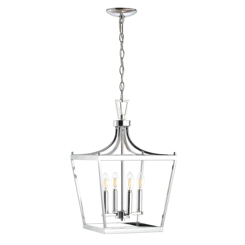 SAFAVIEH Lighting Olgica 4-light Pendant - 13 x13 x24.75-96.75  - 13Wx13Dx97H
