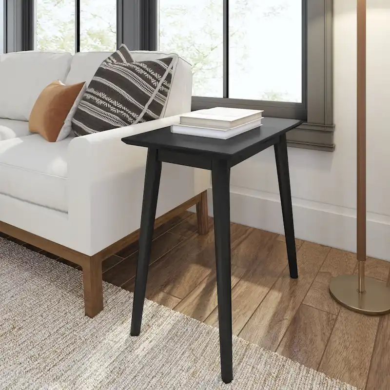 Plank and Beam Mid-Century Rectangular Side Table - 24