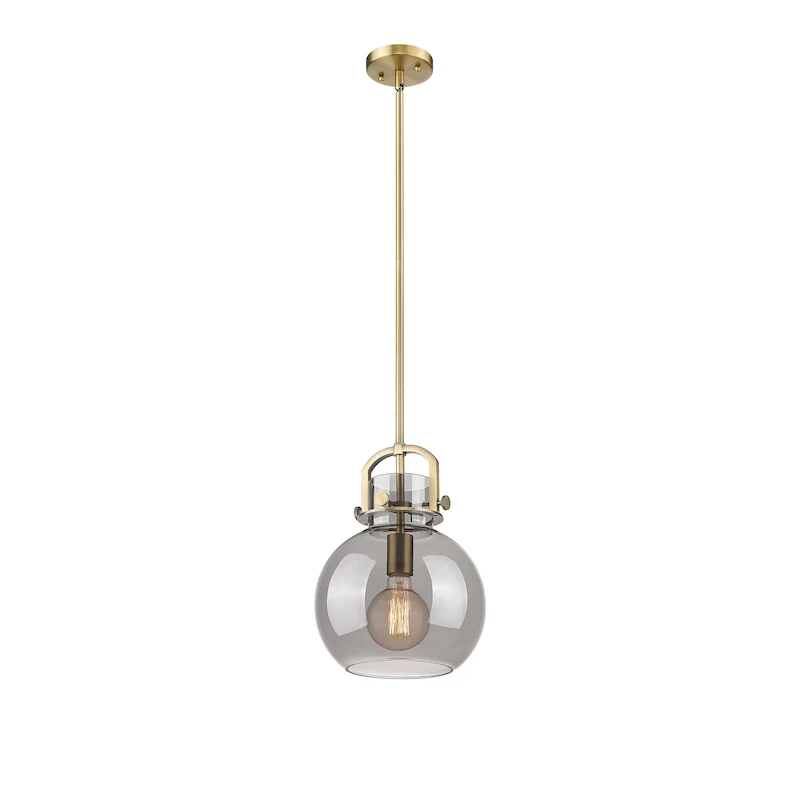 Innovations Lighting Newton Sphere - 1 Light 10  Stem Hung Pendant