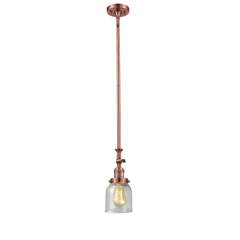 Innovations Lighting Small Bell 5  Wide Adjustable Mini Pendant