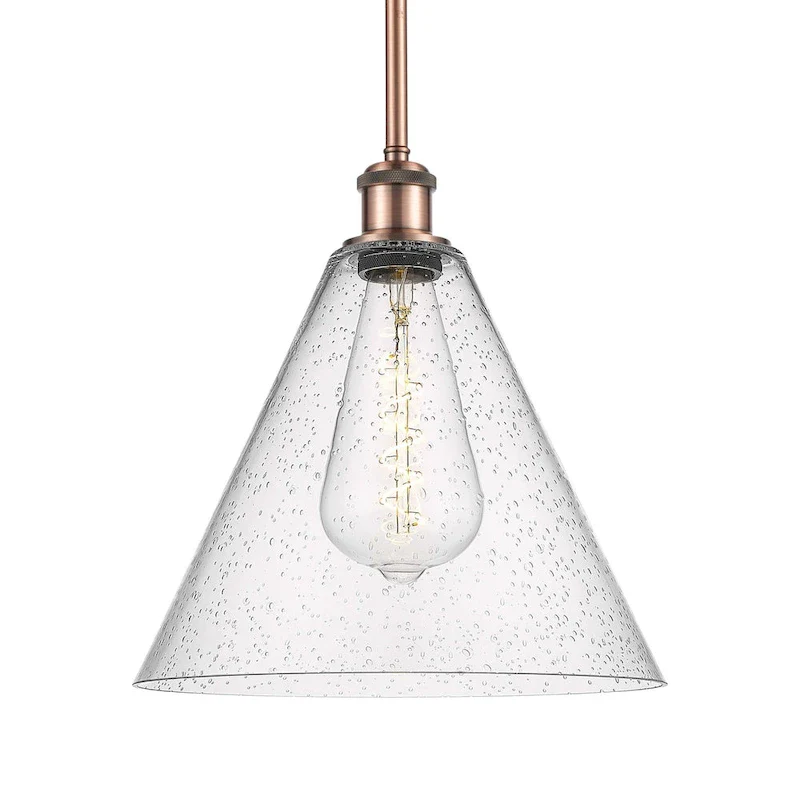 Innovations Lighting 516-1S-13-12 Berkshire Pendant Berkshire 12  Wide