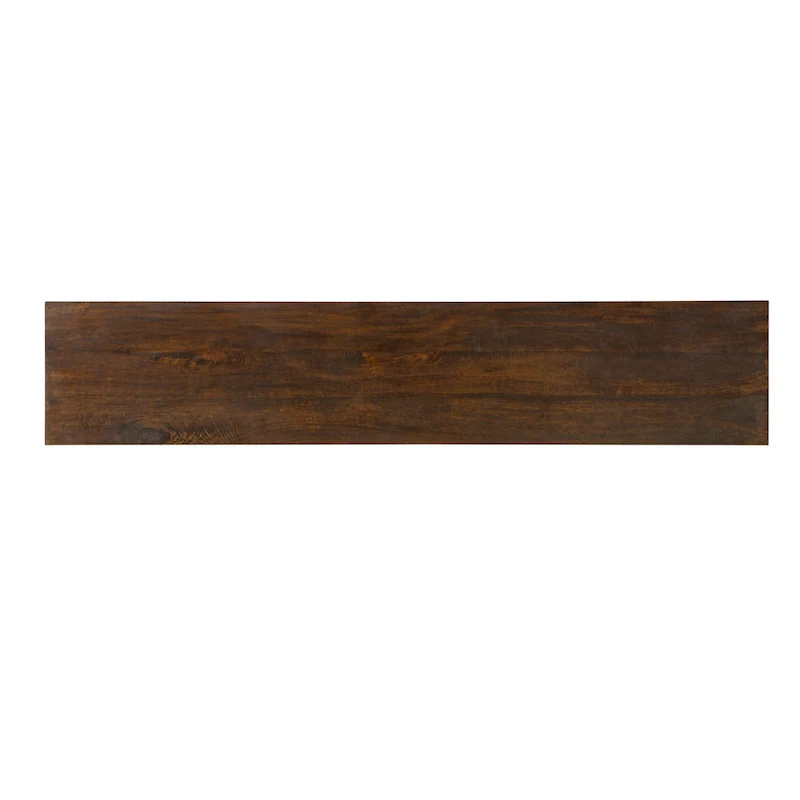 Modena Mid-Century Modern 59 Wide Solid Wood Walnut TV Stand