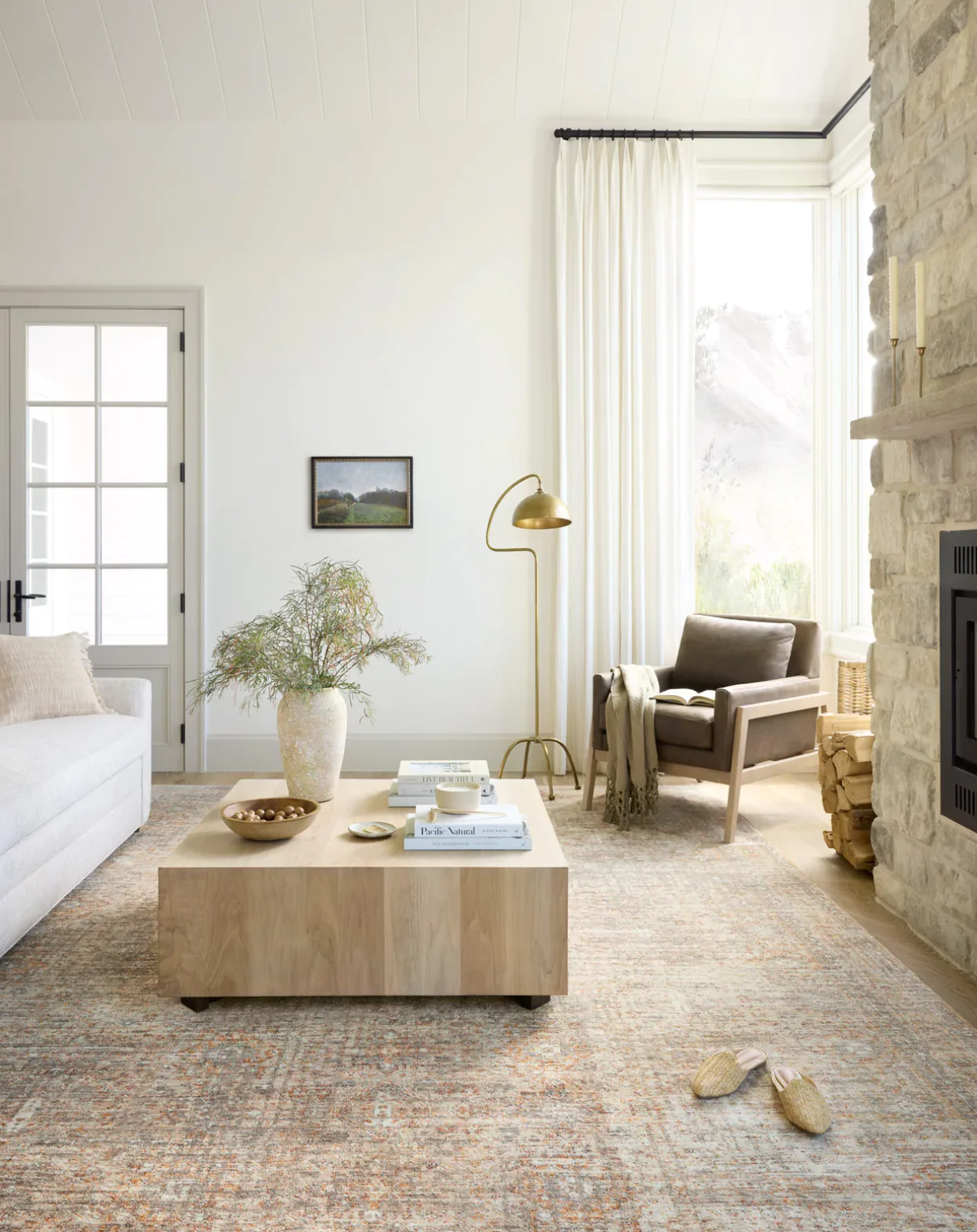 Blake Oatmeal / Spice Rug