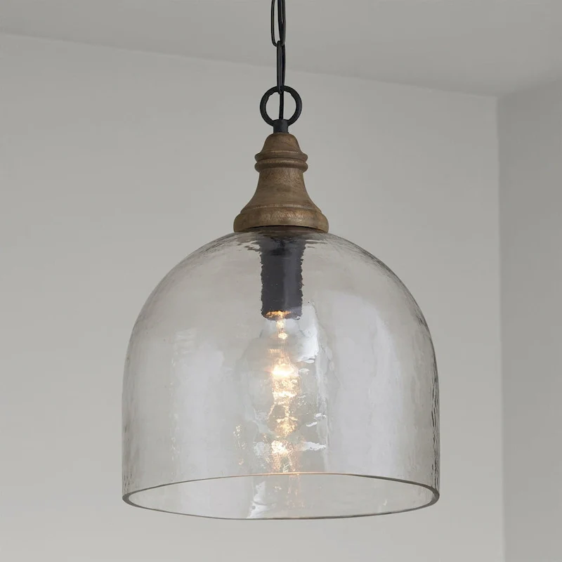 Inglewood 1-light Grey Wash/ Dark Pewter Hanging Pendant
