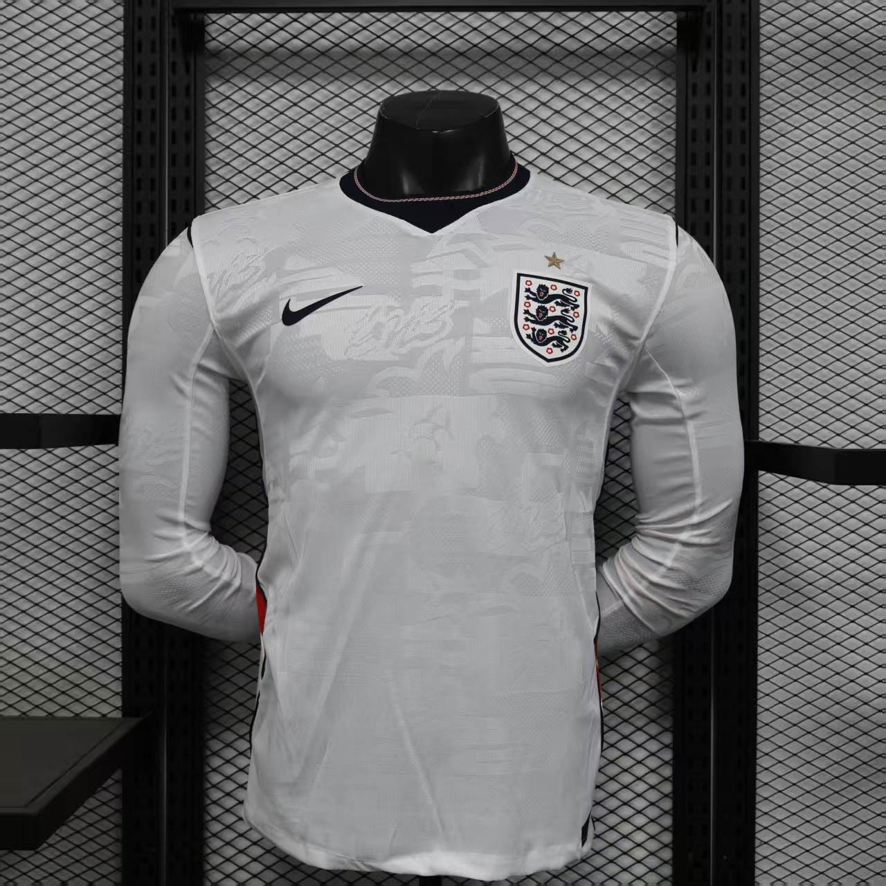 Maillot Angleterre domicile manches longues Coupe du monde 2026
