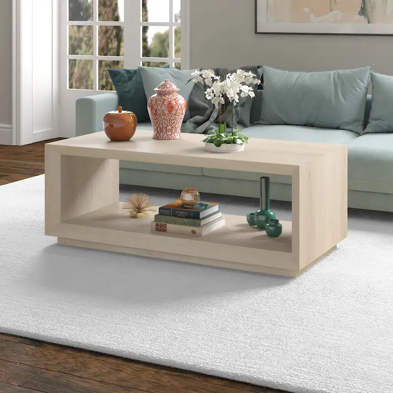 Tannen 48 Wide Rectangular Coffee Table - 47.5 Wide