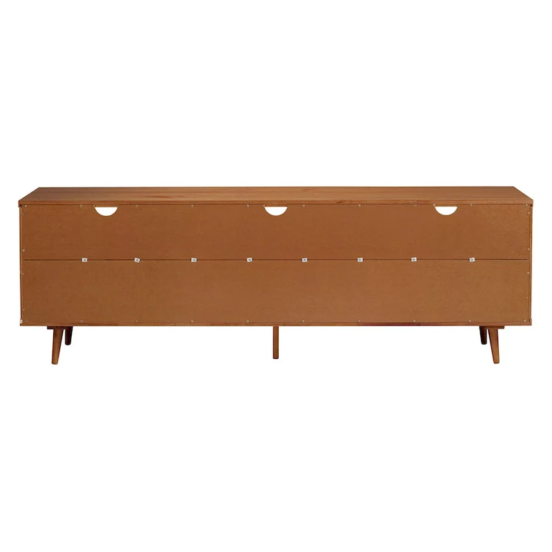 Middlebrook Alby 70-inch Mid-Century Solid Wood TV Stand