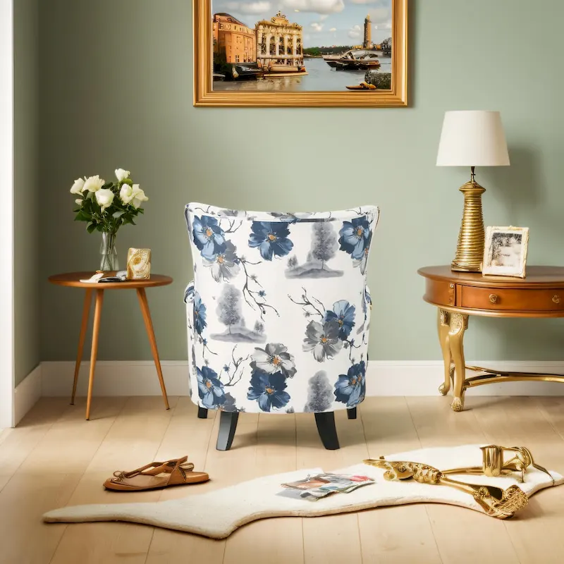 Multi 30.25 High Back Upholstered Arm Chair