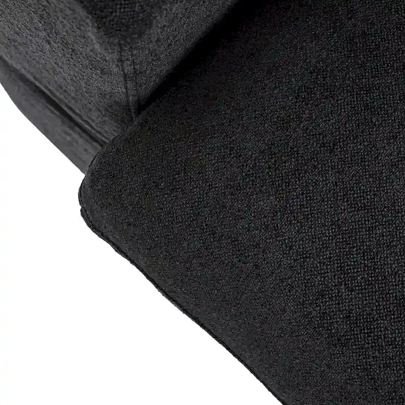 160 Modern Linen Upholstery 4 Piece Sectional Sofa Minimalism Commix Down Filled Modular Couches