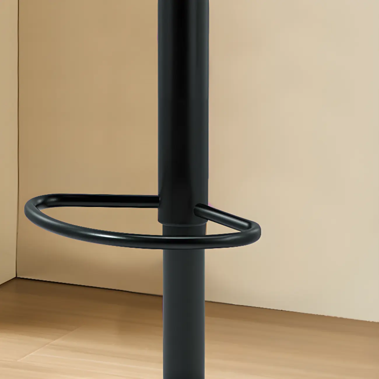 Adjustable Swivel Leather Modern Backless Bar Stools