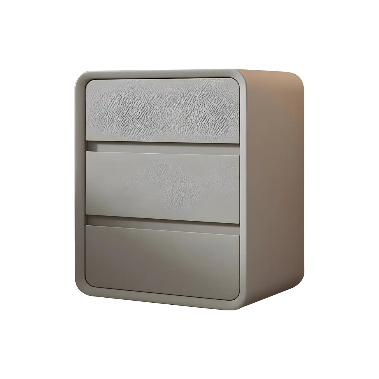 Scandinavian Wood Narrow Bedside Cabinet