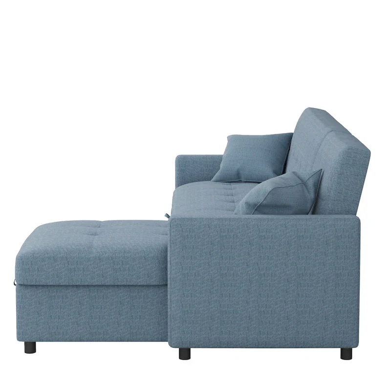 82 Wide Reversible Sleeper Sofa & Chaise