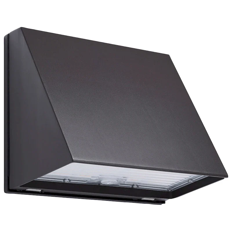 80/100/120 Watt LED Cutoff Wall Pack 3K/4K/5K CCT Field Selectable Bronze 120-347 Volt