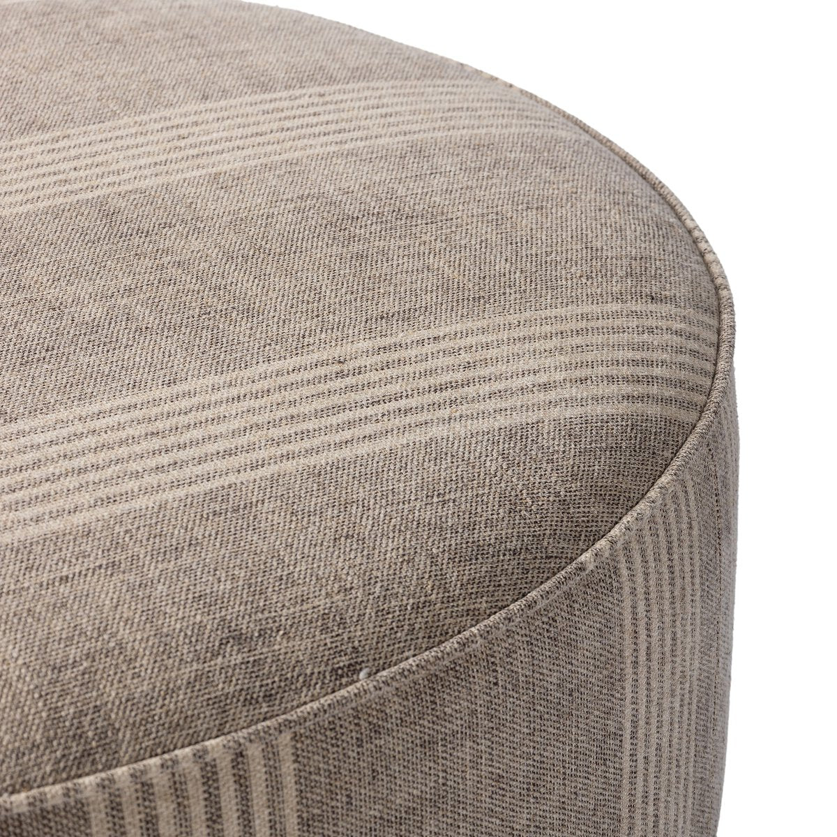Sinclair Large Round Ottoman.