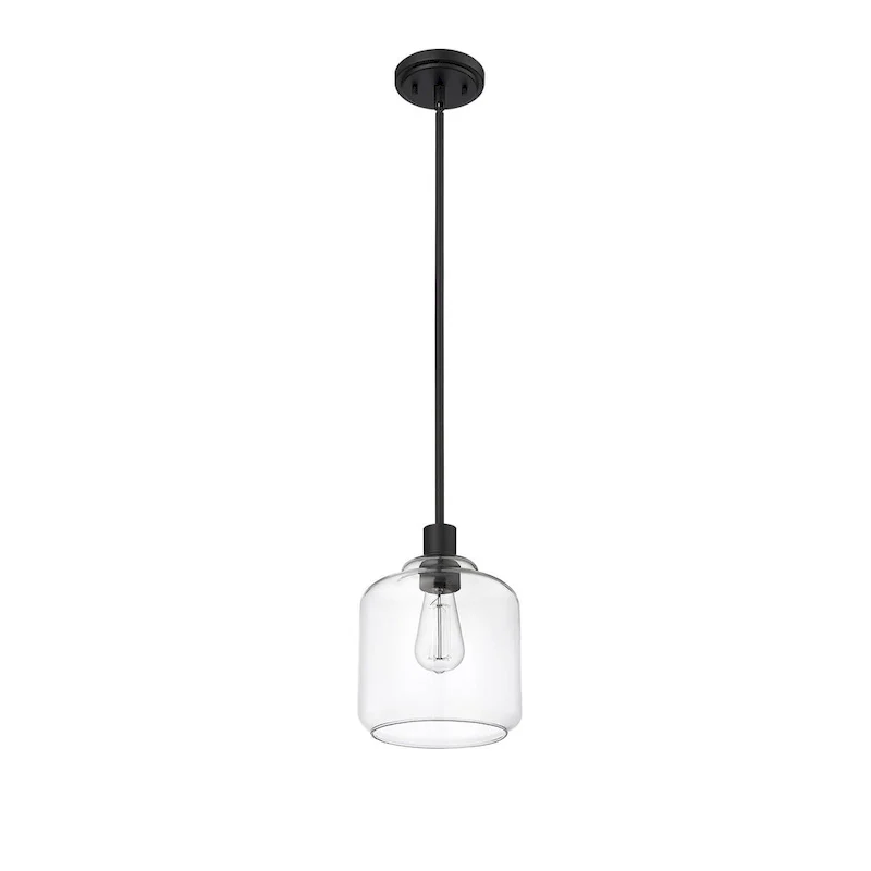 Millennium Lighting Asheville 1 Light Mini-Pendant Fixture with Clear Glass Shades