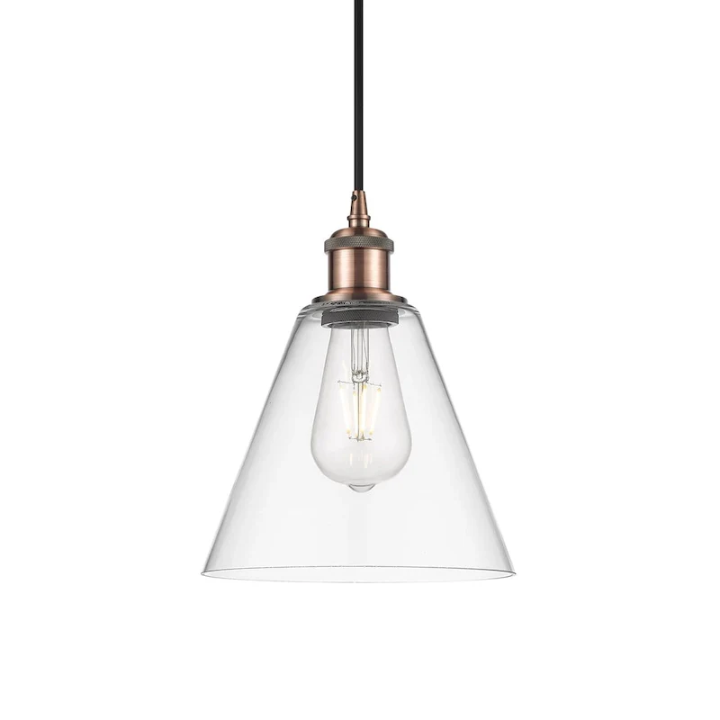 Innovations Lighting 516-1P-12-8 Berkshire Pendant Berkshire 8  Wide
