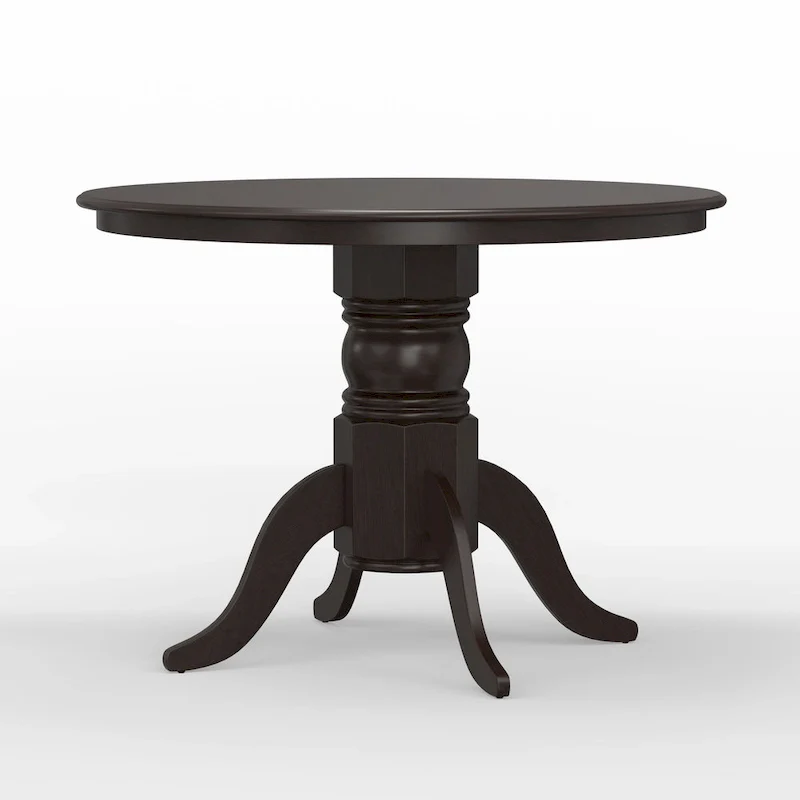 42 Round Wood Pedestal Dining Table