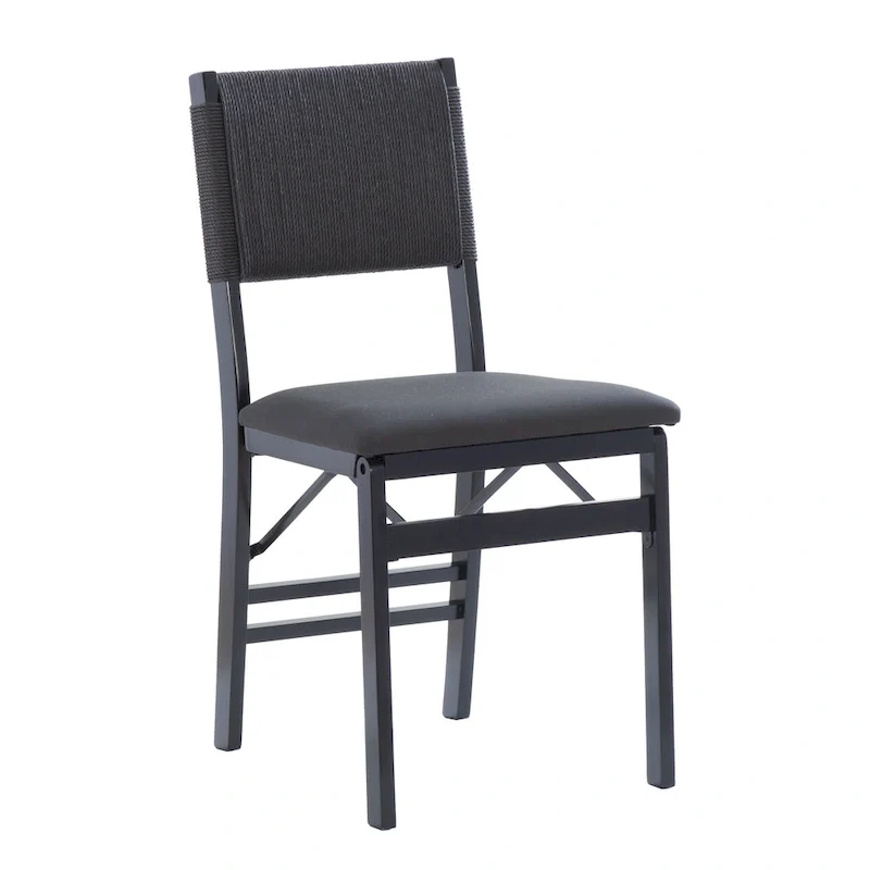 Imperial Wood Rope Folding Dining Chair (Set of 2)