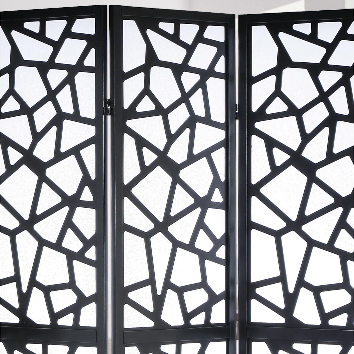 Roundhill Furniture Giyano 4-panel Screen Room Divider