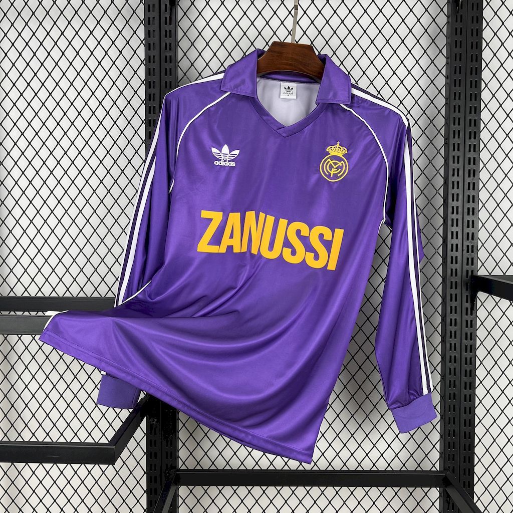 Maillot Retro Real Madrid third manches longues 1984/85