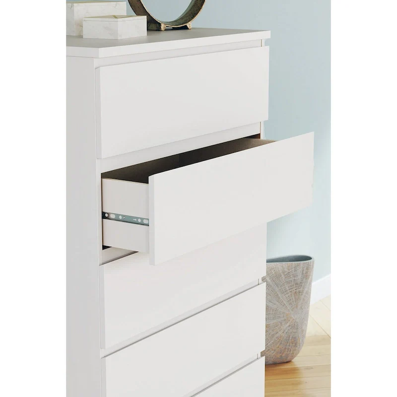 Signature Design by Ashley Onita White Chest of Drawers