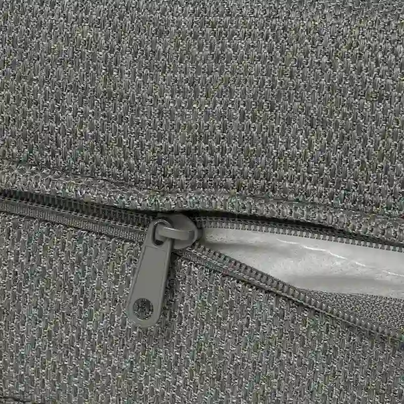 Polytrends Endless Patio 5-Piece Deep Seating Set with Ottoman with Gray Frame