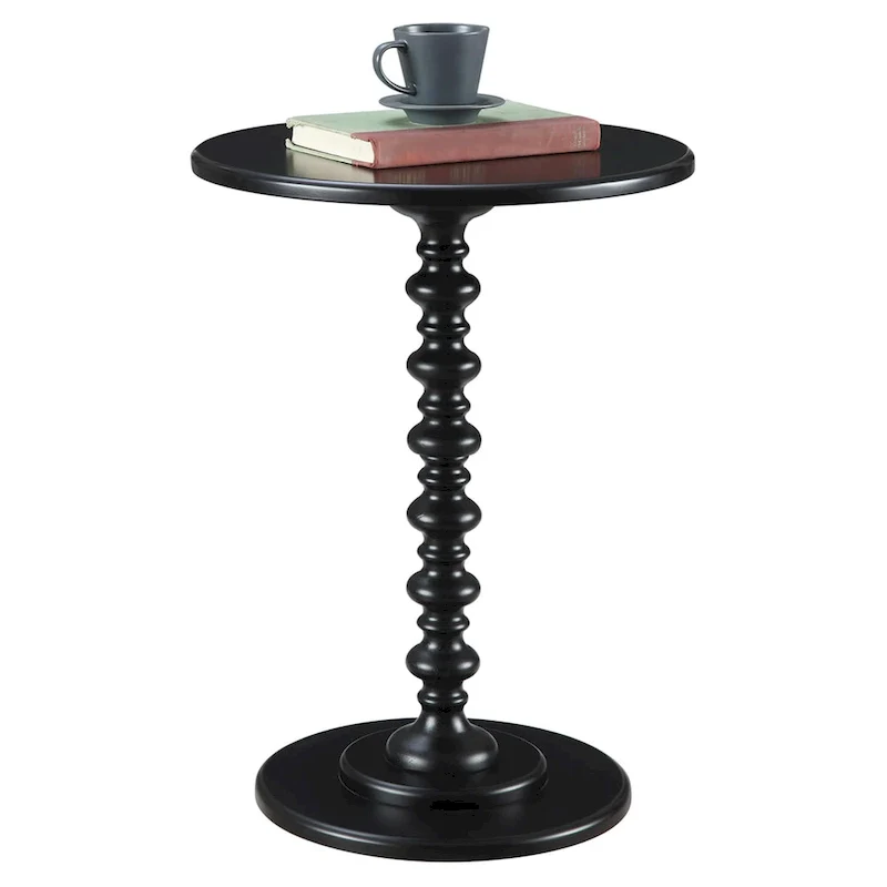 Convenience Concepts Palm Beach Round Spindle Table