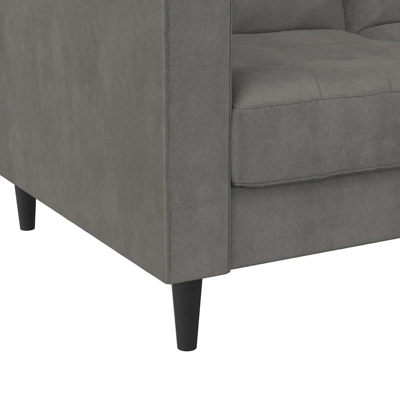 CosmoLiving by Cosmopolitan Strummer Reversible Sectional Sofa Couch