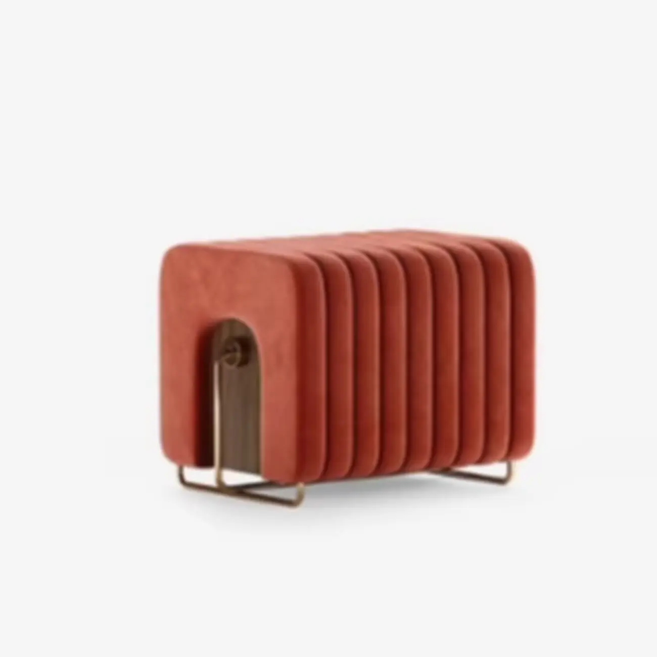 Rectangular Simple Long Upholstered Bedroom Bench