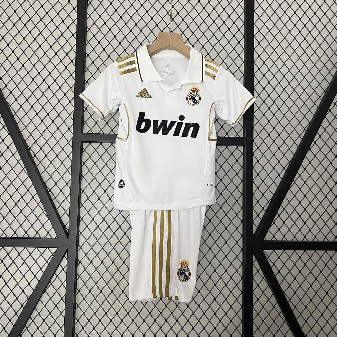 Kit Enfant Retro Real Madrid domicile 2011/12