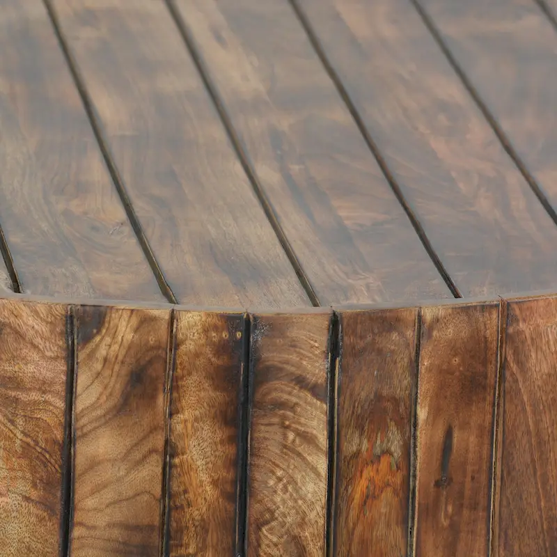 Modern Grey Fabric & Walnut Eastern King Bed